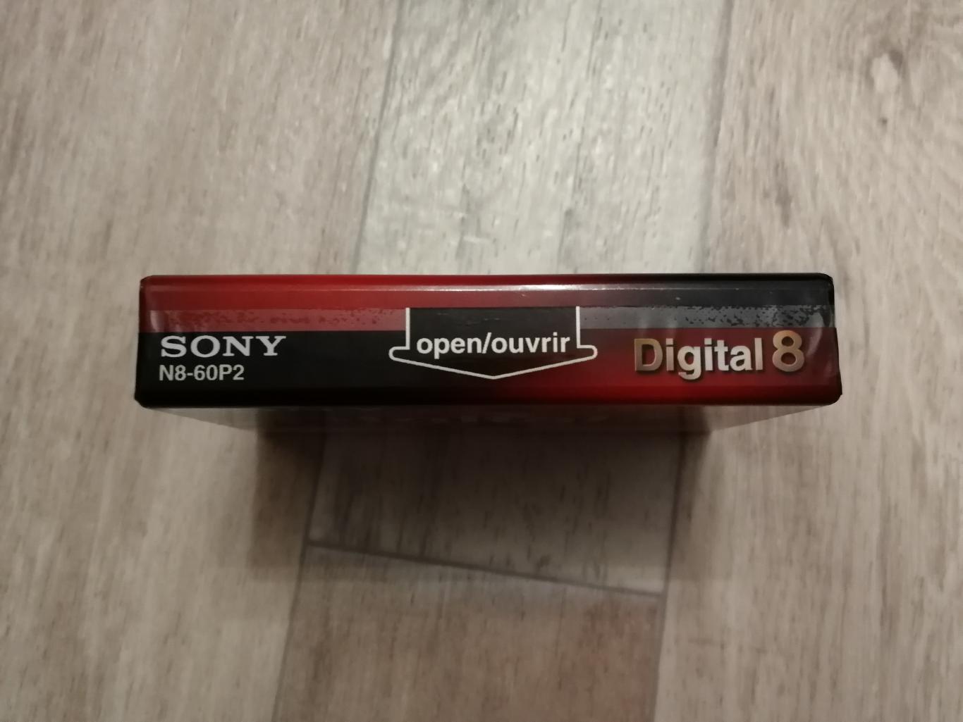 Видеокассета Sony Digital 8 N8-60P2 (новая, запечатанная, чистая, редкая) 3