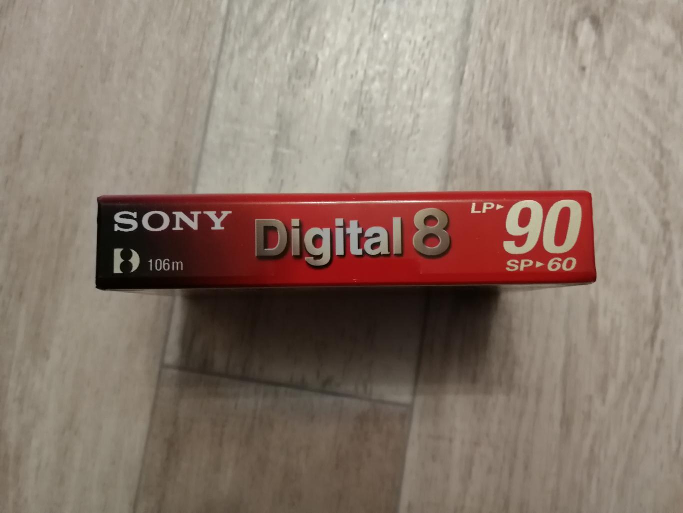 Видеокассета Sony Digital 8 N8-60P2 (новая, запечатанная, чистая, редкая) 2