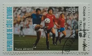 Кот-д’Ивуар 1990. Чемпионат мира по футболу. Италия 1990.