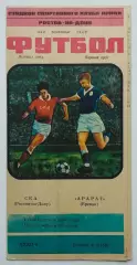 СКА Ростов-на-Дону - Арарат Ереван - 02.05.1981.