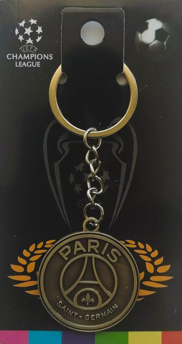 Брелок металлический. Футбол. ПСЖ Франция.