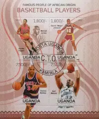 МЛ. Уганда 2013. Баскетбол. Пиппен. Джордан. Джонсон. Баркли. Мэлоун.