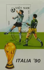 Блок. Вьетнам 1989. Чемпионат мира по футболу. Италия 1990.