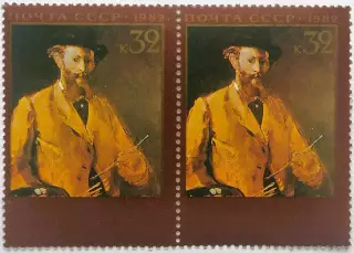 СССР 1982. 150-летие со дня рождения Эдуарда Мане. Пара. 1