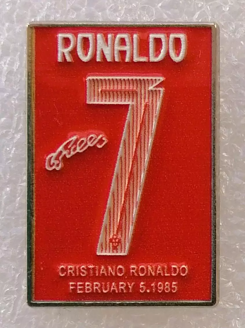 Значок. Криштиану Роналду. Португалия.