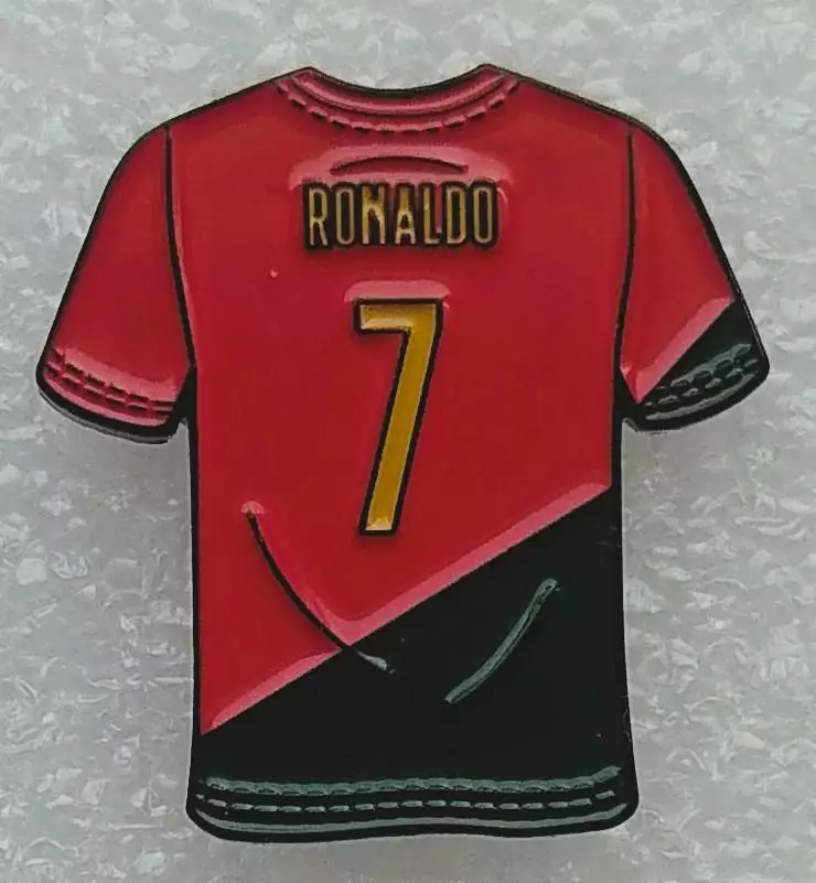 Значок. Футбол. Криштиану Роналду. Португалия.