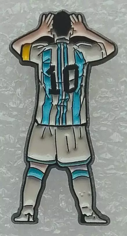 Значок. Футбол. Лионель Месси. Аргентина.