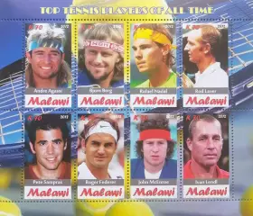 Малави 2012. Агасси. Борг. Надаль. Лейвер. Сампрас. Федерер. Макинрой. Лендл.