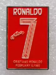Значок. Криштиану Роналду. Португалия.