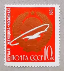 СССР 1963. Первые в космосе! Чайка на космической орбите.