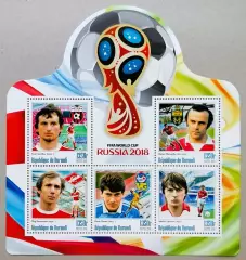 Бурунди 2016. ЧМ по футболу 2018. Гаврилов, Шенгелия, Романцев, Дасаев, Ларионов