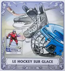 Блок. Нигер 2016. Хоккей с шайбой.