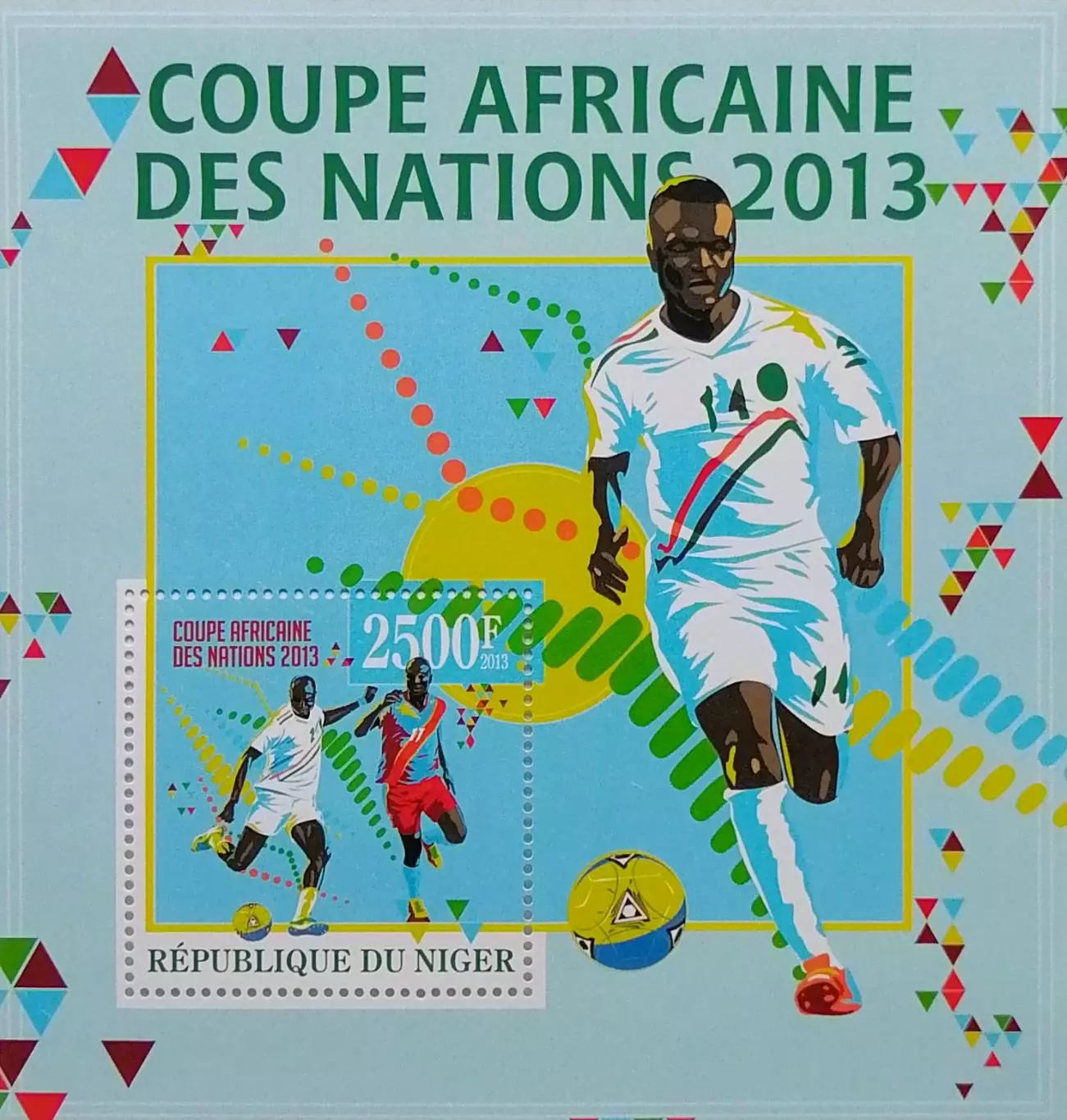 Блок. Нигер 2013. Кубок Африки по футболу.