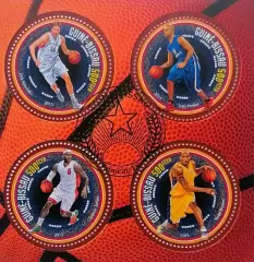 Гвинея-Бисау 2013. Баскетбол. Новицки. Тони Паркер. Леброн Джеймс. Коби Брайант.