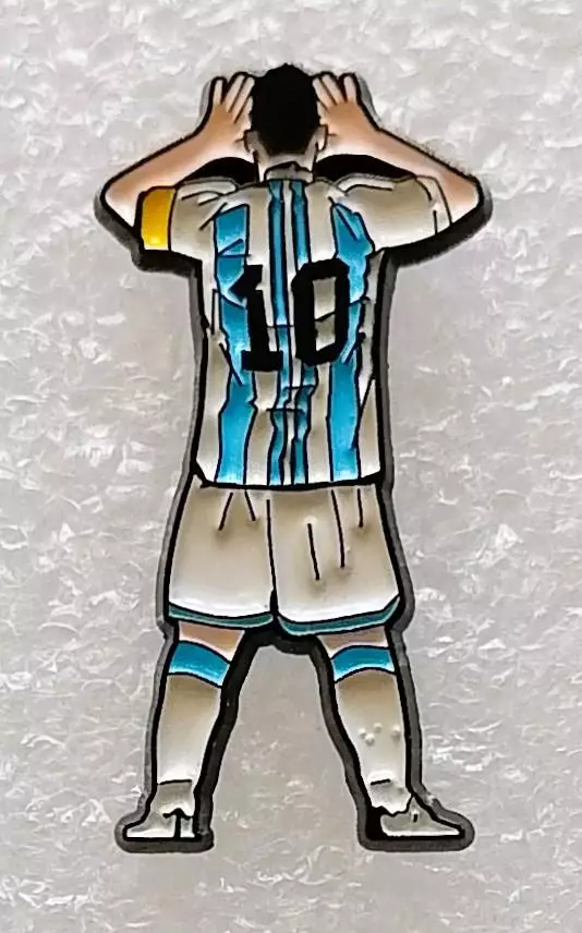 Значок. Футбол. Лионель Месси. Аргентина.