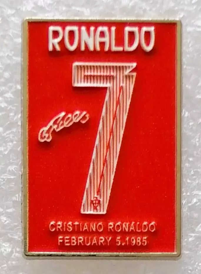 Значок. Криштиану Роналду. Португалия.