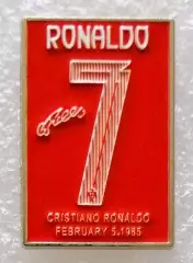 Значок. Криштиану Роналду. Португалия.
