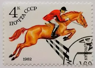 СССР 1982. Коневодство в СССР. Донская.*