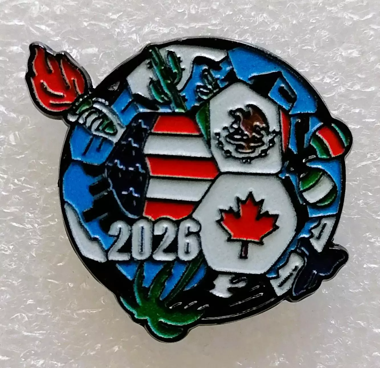 Значок. Чемпионат мира по футболу 2026. (5)