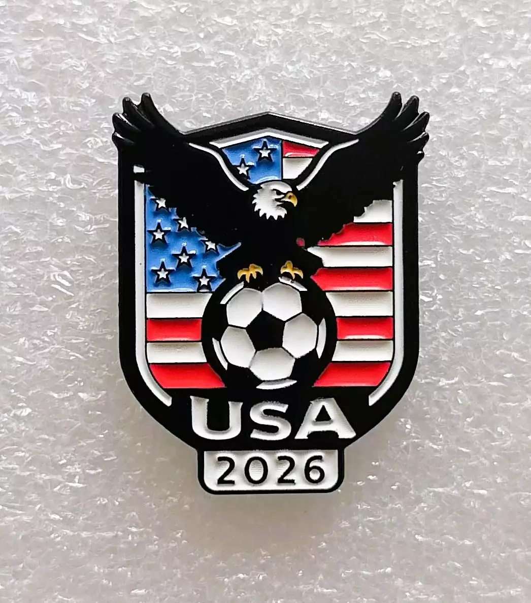 Значок. Чемпионат мира по футболу 2026. США. (2)