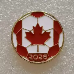 Значок. Чемпионат мира по футболу 2026. Канада.