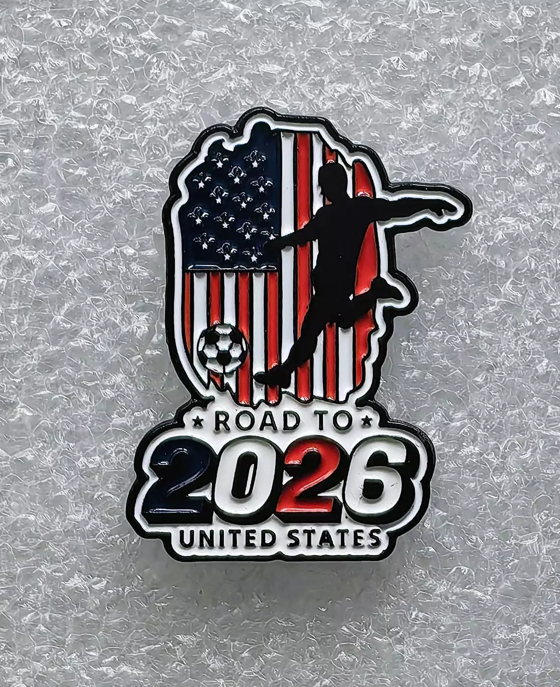 Значок. Чемпионат мира по футболу 2026. США. (3)