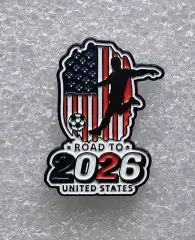 Значок. Чемпионат мира по футболу 2026. США. (3)