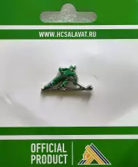 Значок. Хоккей. ХК Салават Юлаев. Хоккеист. 2