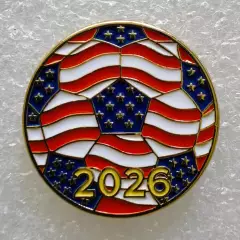 Значок. Чемпионат мира по футболу 2026. США. (4)