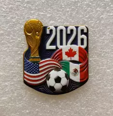 Значок. Чемпионат мира по футболу 2026. США. Канада. Мексика. (1)