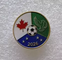 Значок. Чемпионат мира по футболу 2026. США. Канада. Мексика. (2)