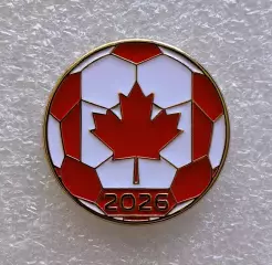 Значок. Чемпионат мира по футболу 2026. Канада. (1)