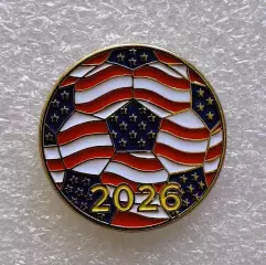 Значок. Чемпионат мира по футболу 2026. США. (1)
