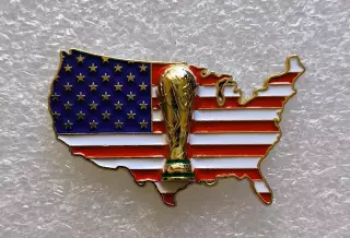 Значок. Чемпионат мира по футболу 2026. США. (2)