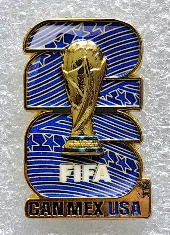 Значок. Чемпионат мира по футболу 2026. Эмблема. США.