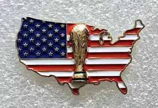 Значок. Чемпионат мира по футболу 2026. США. (7)