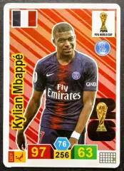 Карточка PANINI. Чемпионат мира по футболу 2026. Килиан Мбаппе. Франция.