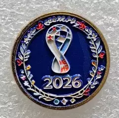 Значок. Чемпионат мира по футболу 2026. (3)