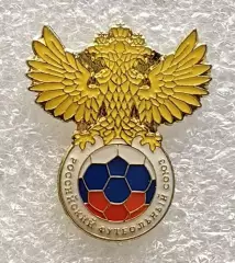Значок. Футбол. Российский футбольный союз.