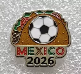 Значок. Чемпионат мира по футболу 2026. Мексика. (7)
