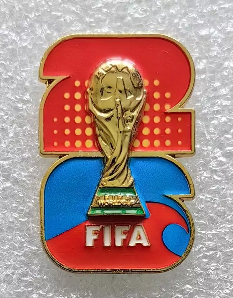 Значок. Чемпионат мира по футболу 2026. Эмблема. ФИФА.