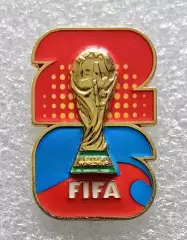 Значок. Чемпионат мира по футболу 2026. Эмблема. ФИФА.