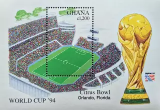 Блок. Гана 1994. Чемпионат мира по футболу. США 1994.