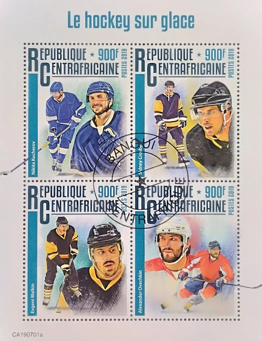 Малый лист. ЦАР 2019. Хоккей с шайбой. Кучеров. Кросби. Малкин. Овечкин.