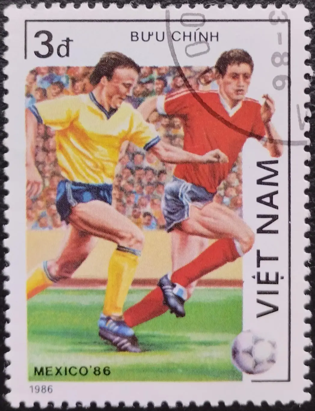 Вьетнам 1986. Чемпионат мира по футболу. Мексика 1986. (1)