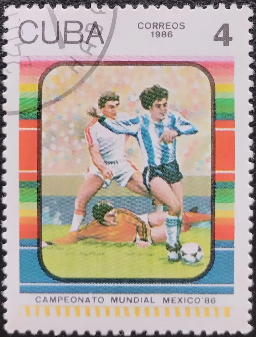 Куба 1986. Чемпионат мира по футболу. Мексика 1986. (1)