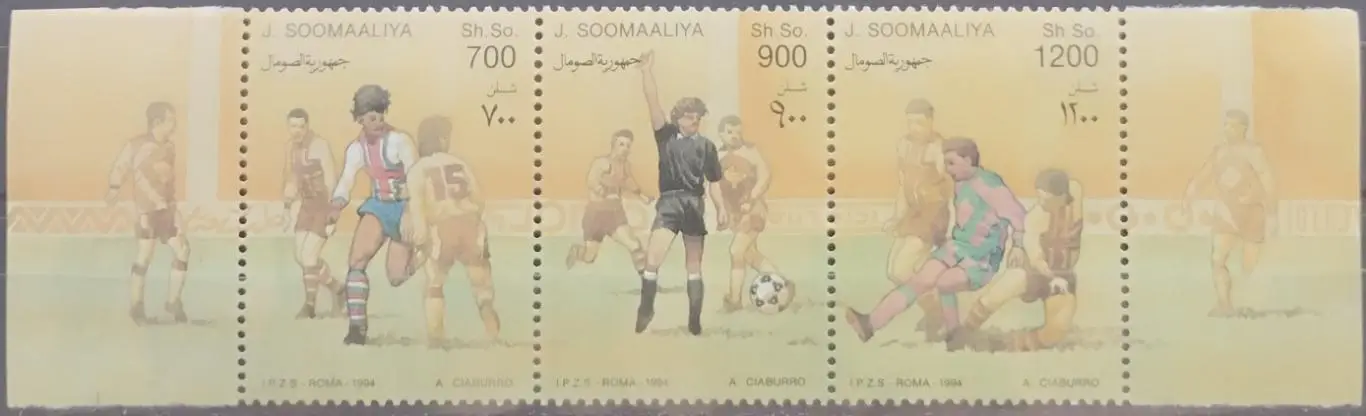 Сомали 1994. Чемпионат мира по футболу. США 1994. (2)