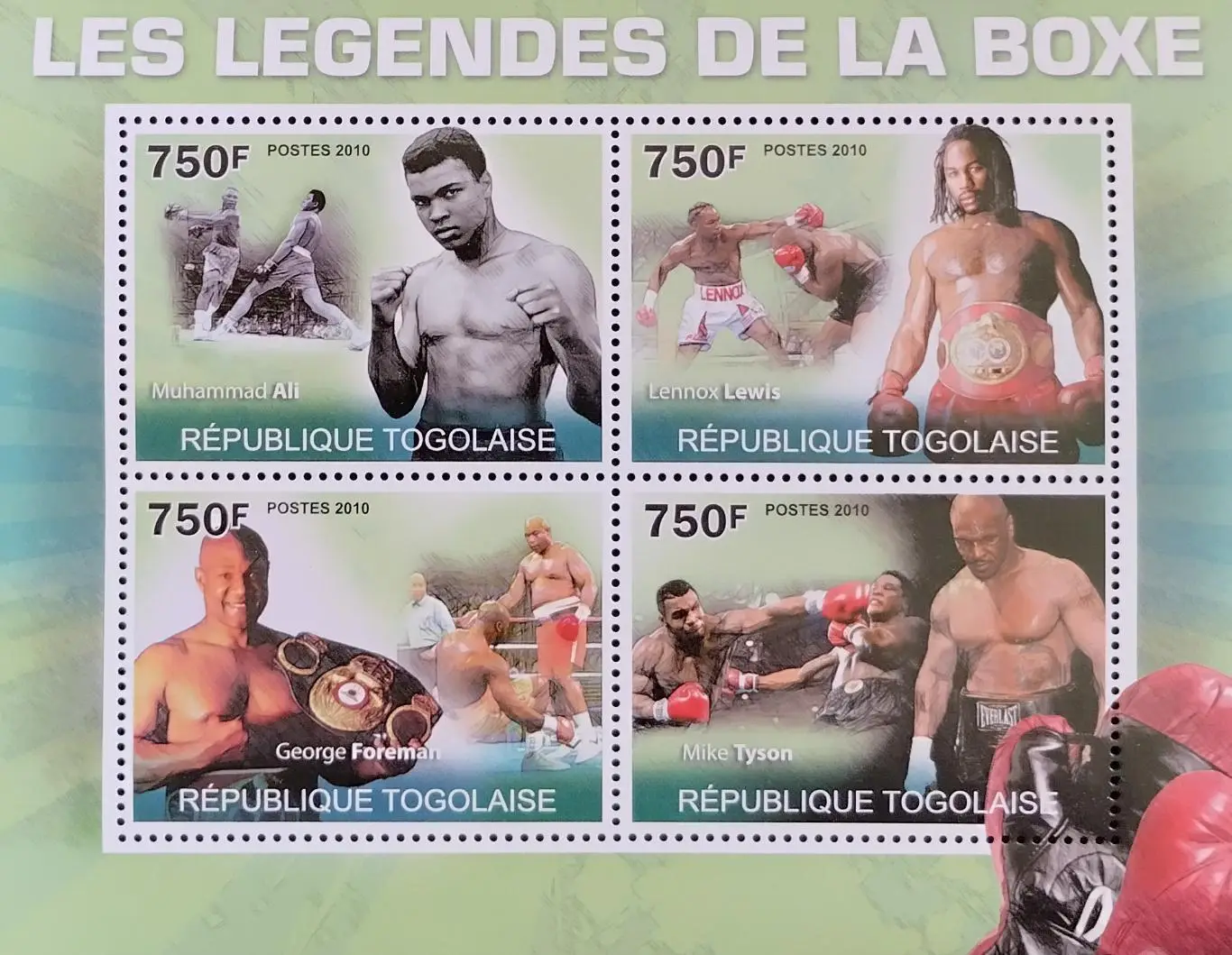 Тоголазия 2010. Бокс. Мухаммед Али. Леннокс Льюис. Джордж Форман. Майк Тайсон.