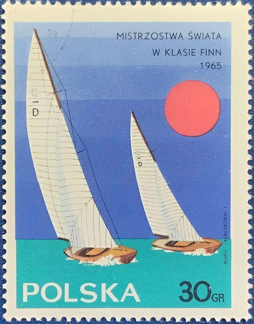 Польша 1965. Парусный спорт. 1