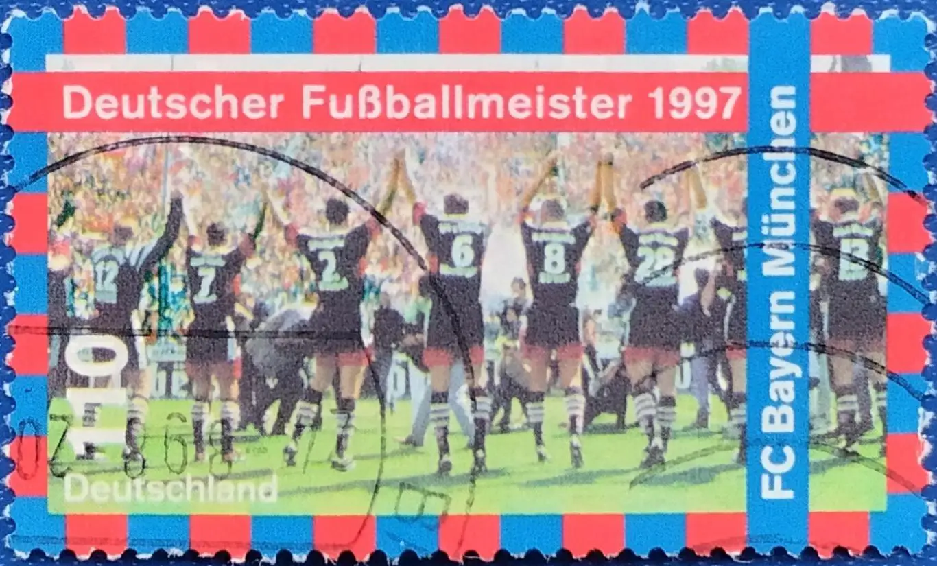 Германия 1997. Футбол. ФК Бавария Мюнхен.